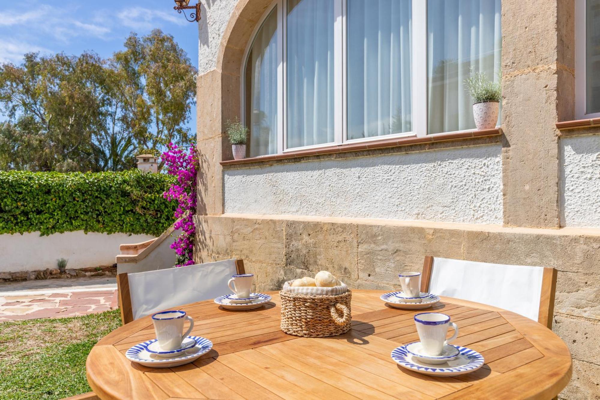 Chalet Independiente A 50 Metros De Cala Blanca ฮาเวอา ภายนอก รูปภาพ