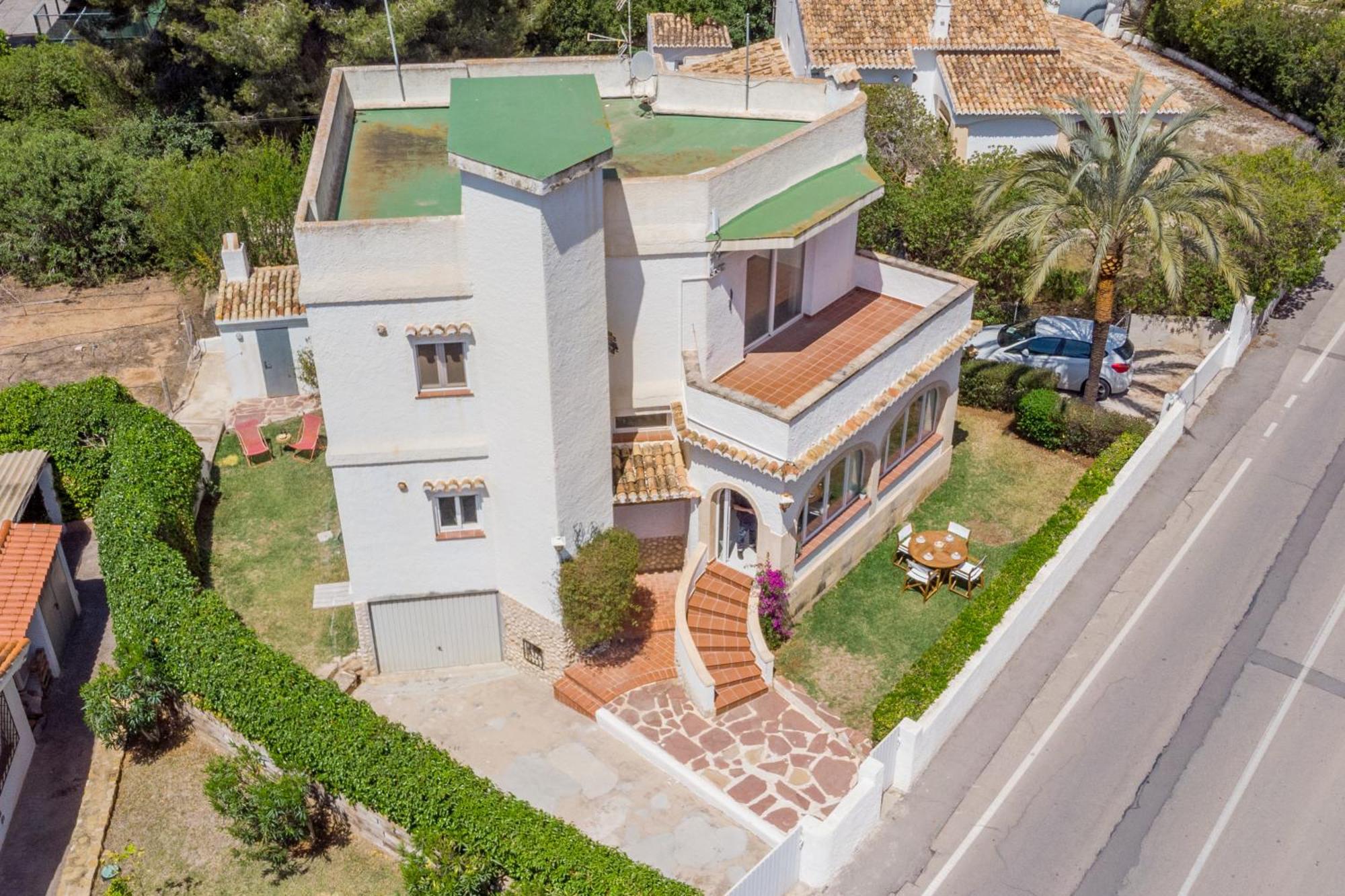 Chalet Independiente A 50 Metros De Cala Blanca ฮาเวอา ภายนอก รูปภาพ